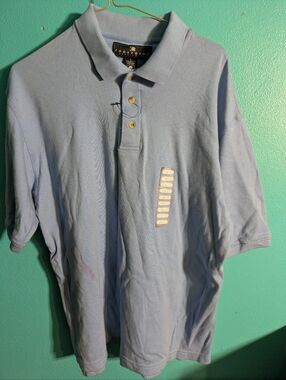 "Consensus"‎ Light Blue Polo - Classic & Comfy!